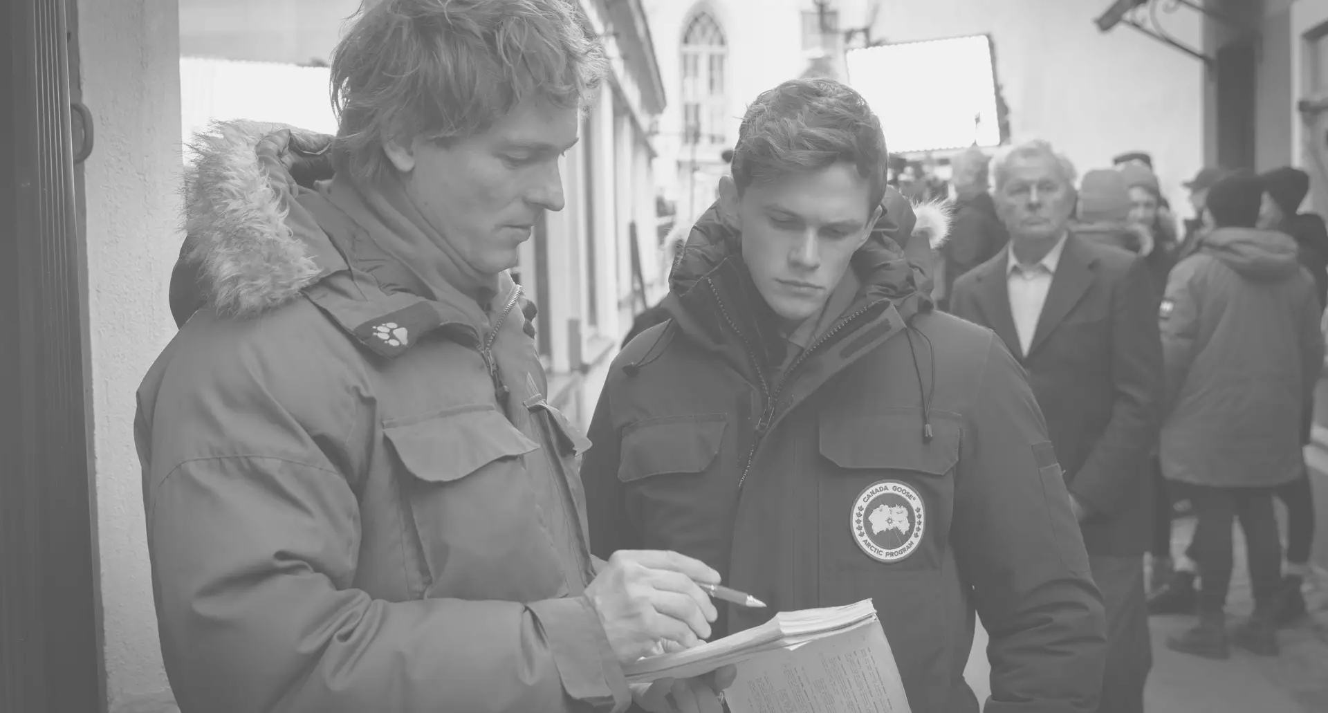 Behind the scenes